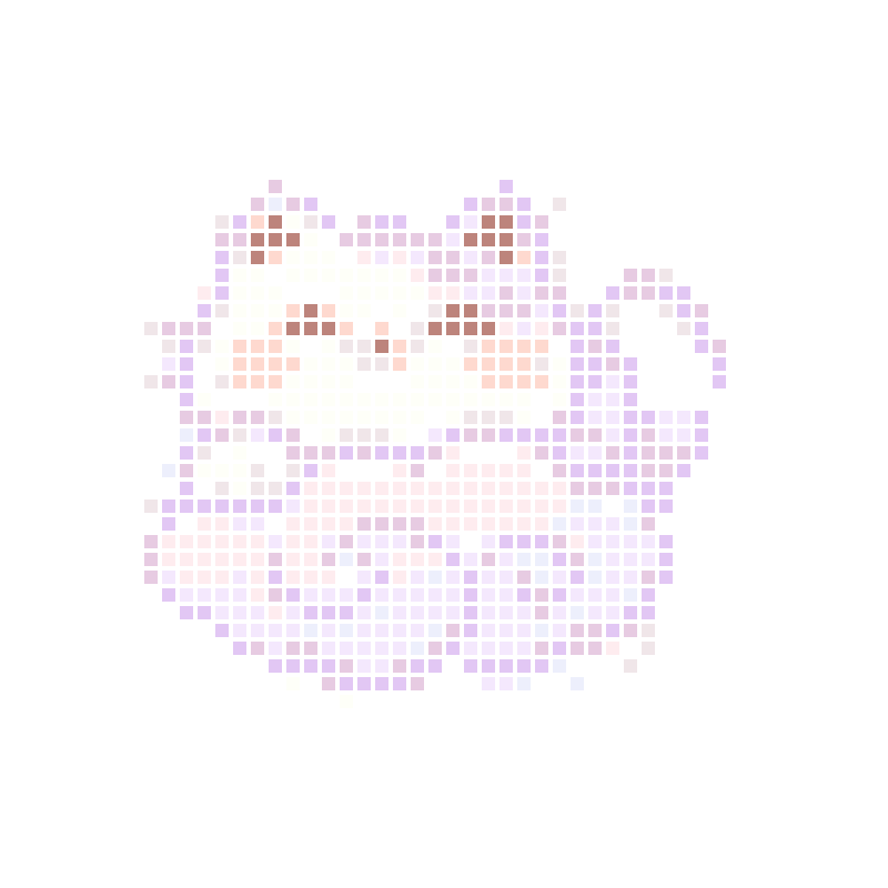 软萌可爱猫咪惬意趴在梦幻云朵上
